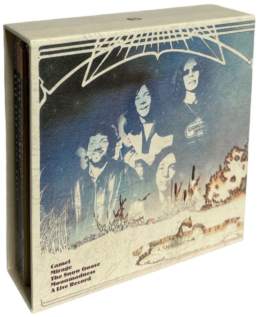 Camel Moonmadness [5 Titles] + Box - British Rock Legend Paper Sleeve Series Japanese CD Album Box Set