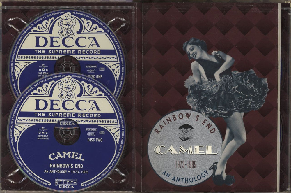 Camel Rainbow's End - An Anthology 1973-1985 UK 4-CD album set C-L4CRA566928