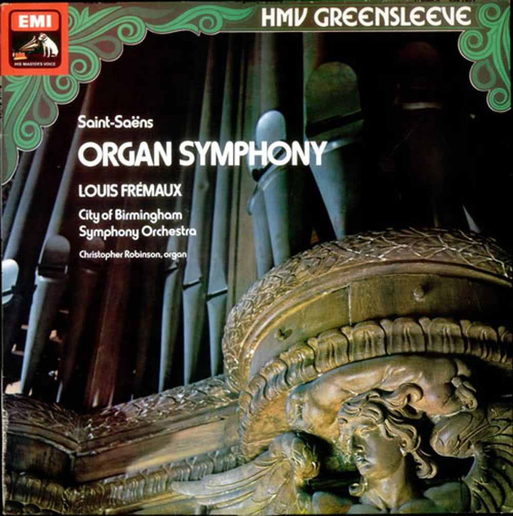 Camille Saint-Saëns Organ Symphony - Quadrophonic UK vinyl LP album (LP record) ESD7038