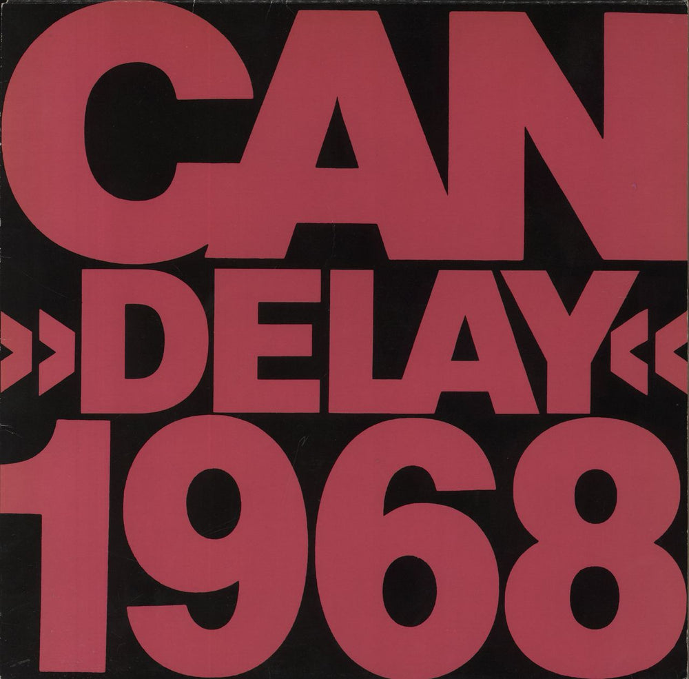 Can Delay 1968 German vinyl LP album (LP record) SPOON012