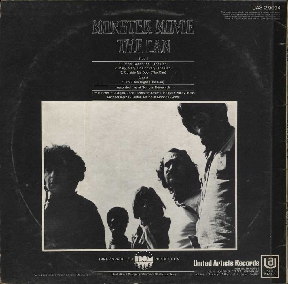 Can Monster Movie - 1st - EX UK vinyl LP album (LP record)