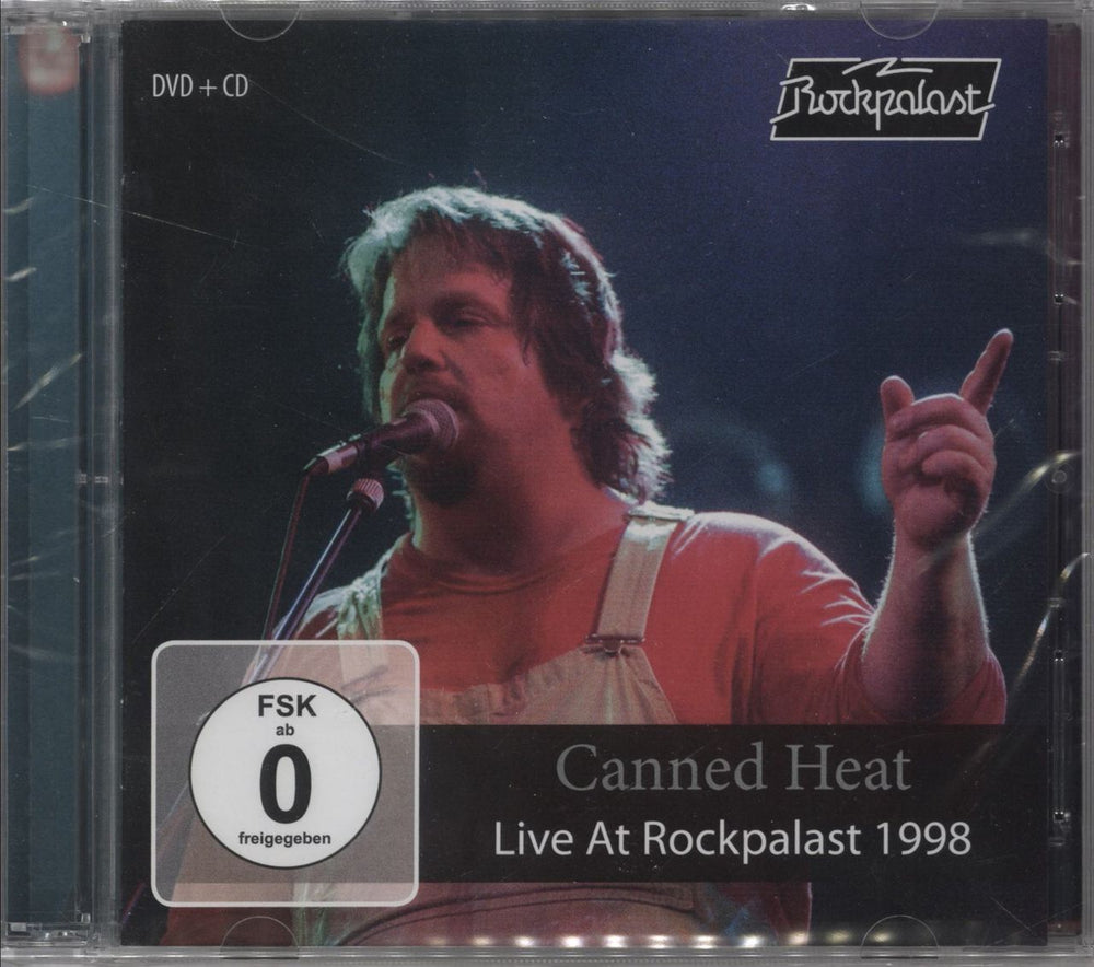 Canned Heat Live At Rockpalast 1998 - Sealed German 2-disc CD/DVD set MIG90092