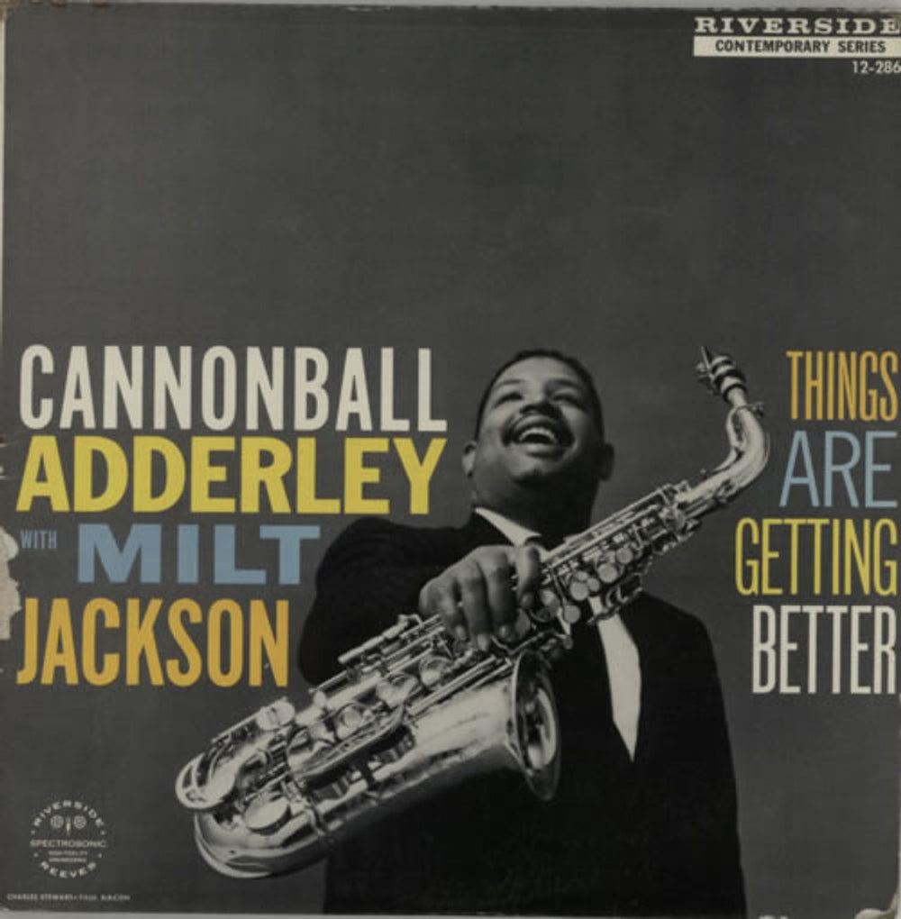 Cannonball Adderley Things Are Getting Better US vinyl LP album (LP record) RLP12-286