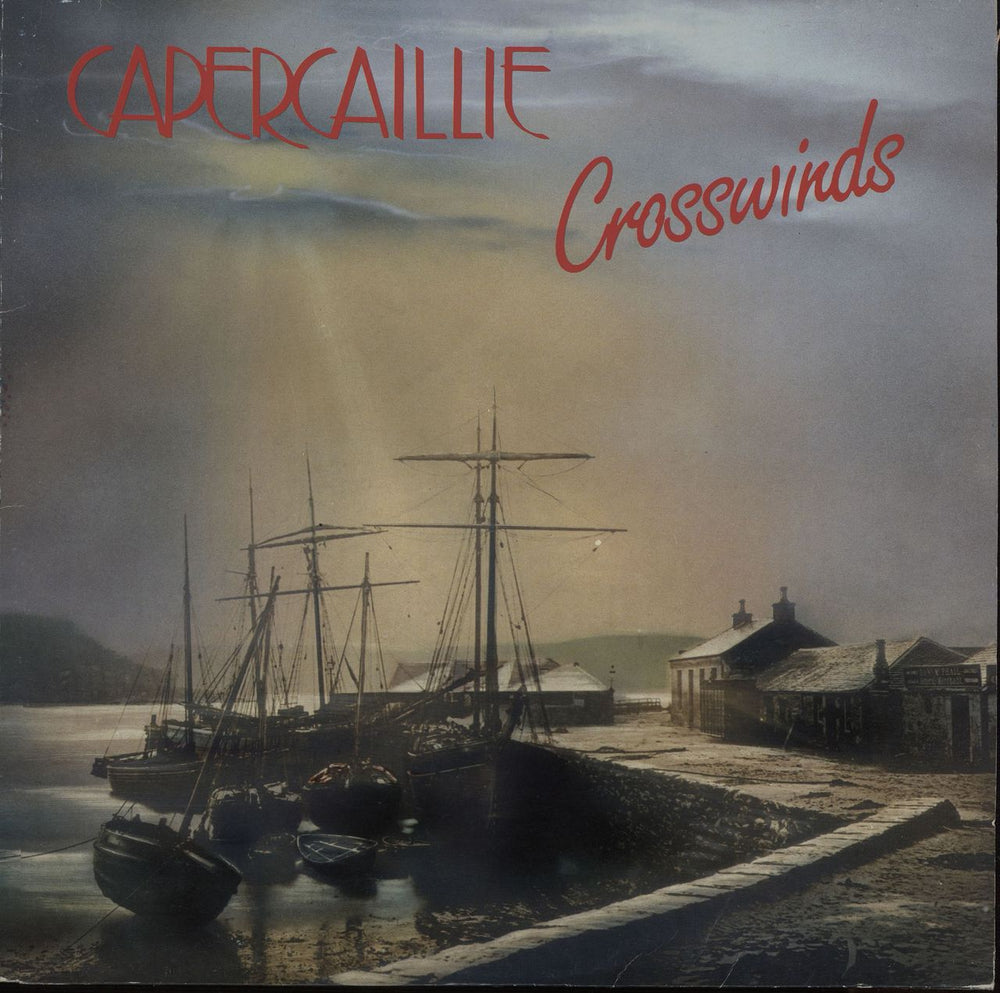 Capercaillie Crosswinds Irish vinyl LP album (LP record) SIF1077