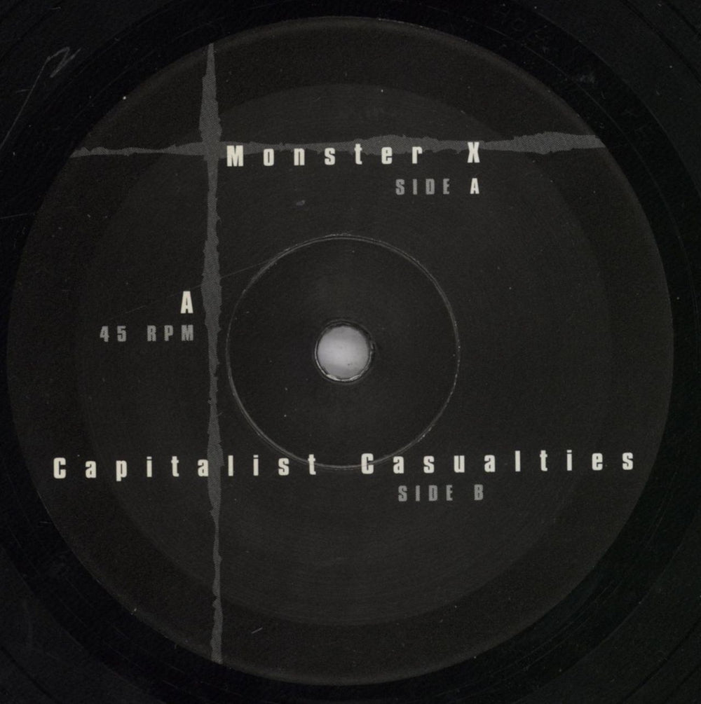 Capitalist Casualties Monster X / Capitalist Casualties US 7" vinyl single (7 inch record / 45) 7B407MO836446