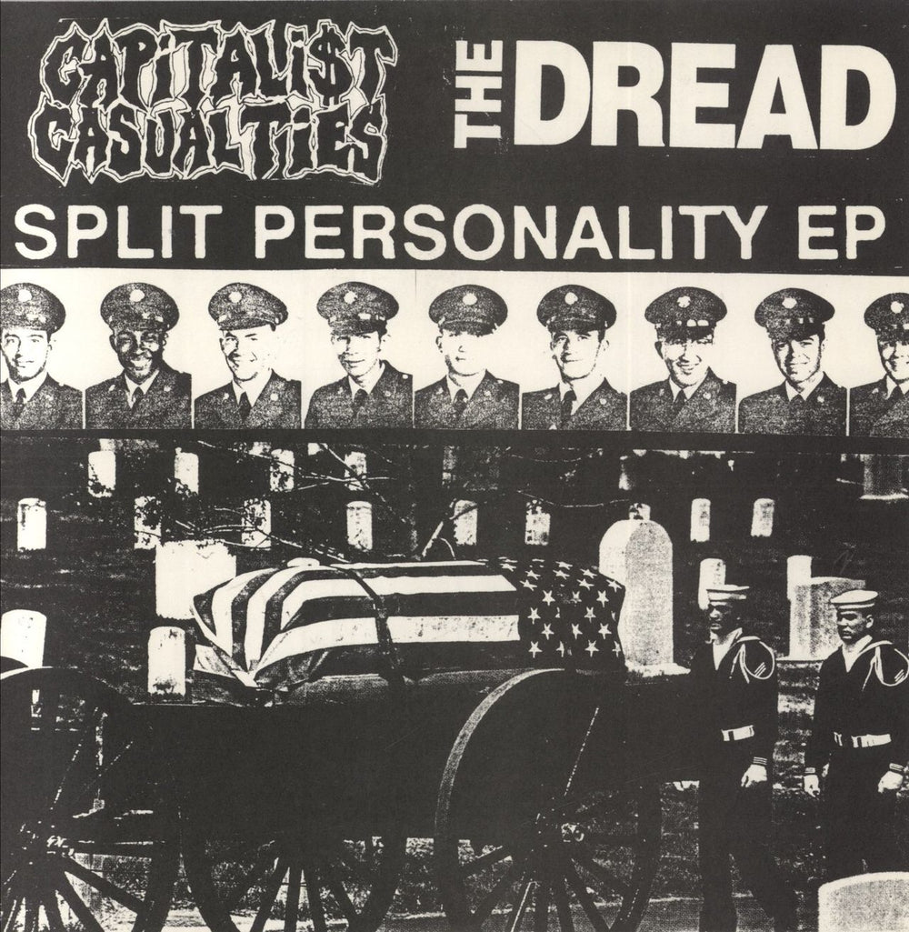 Capitalist Casualties Split Personality EP US 7" vinyl single (7 inch record / 45) SW01