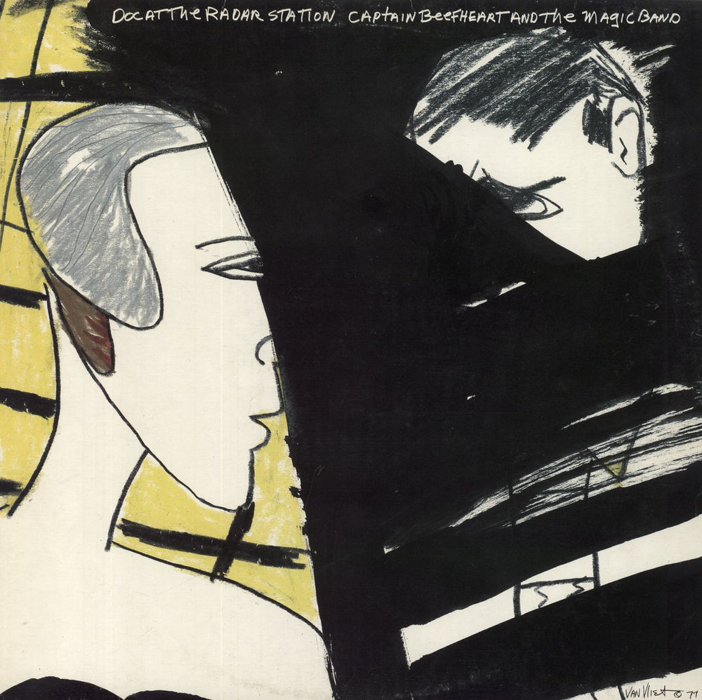 Captain Beefheart & Magic Band Doc At The Radar Station - EX UK vinyl LP album (LP record) V2172