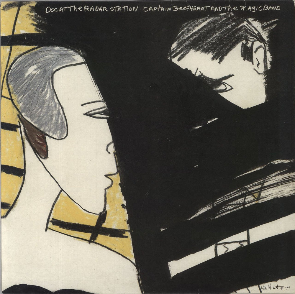 Captain Beefheart & Magic Band Doc At The Radar Station UK vinyl LP album (LP record) OVED68