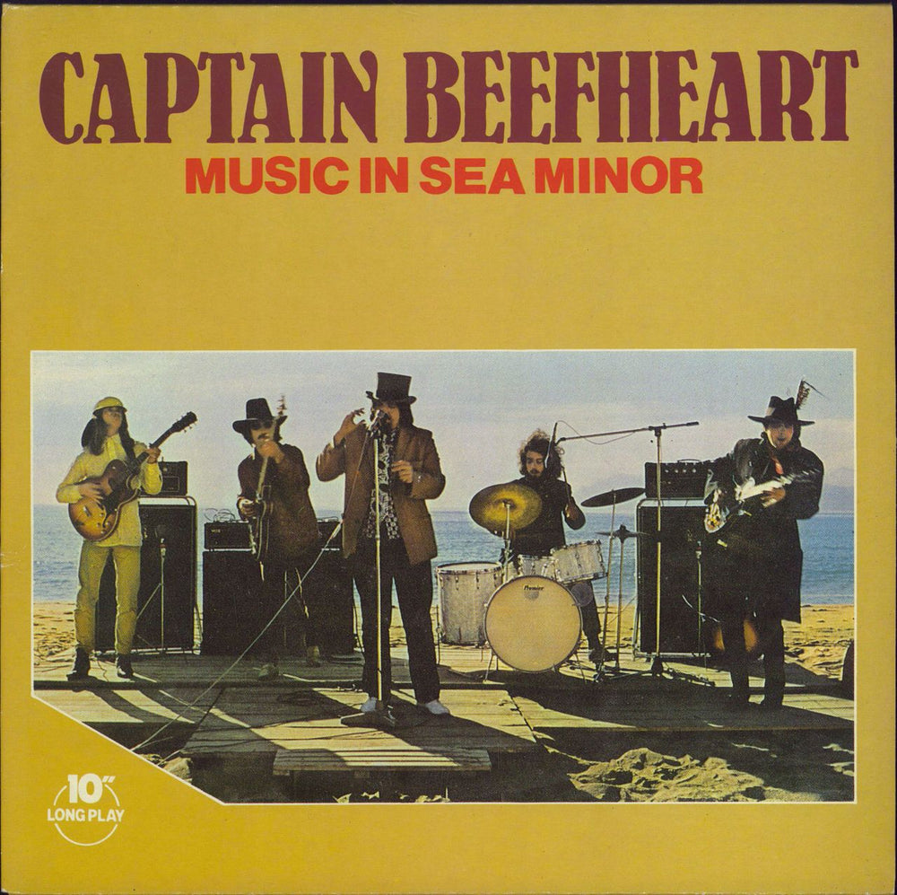 Captain Beefheart & Magic Band Music In Sea Minor - EX UK 10" vinyl single (10 inch record) DOW15