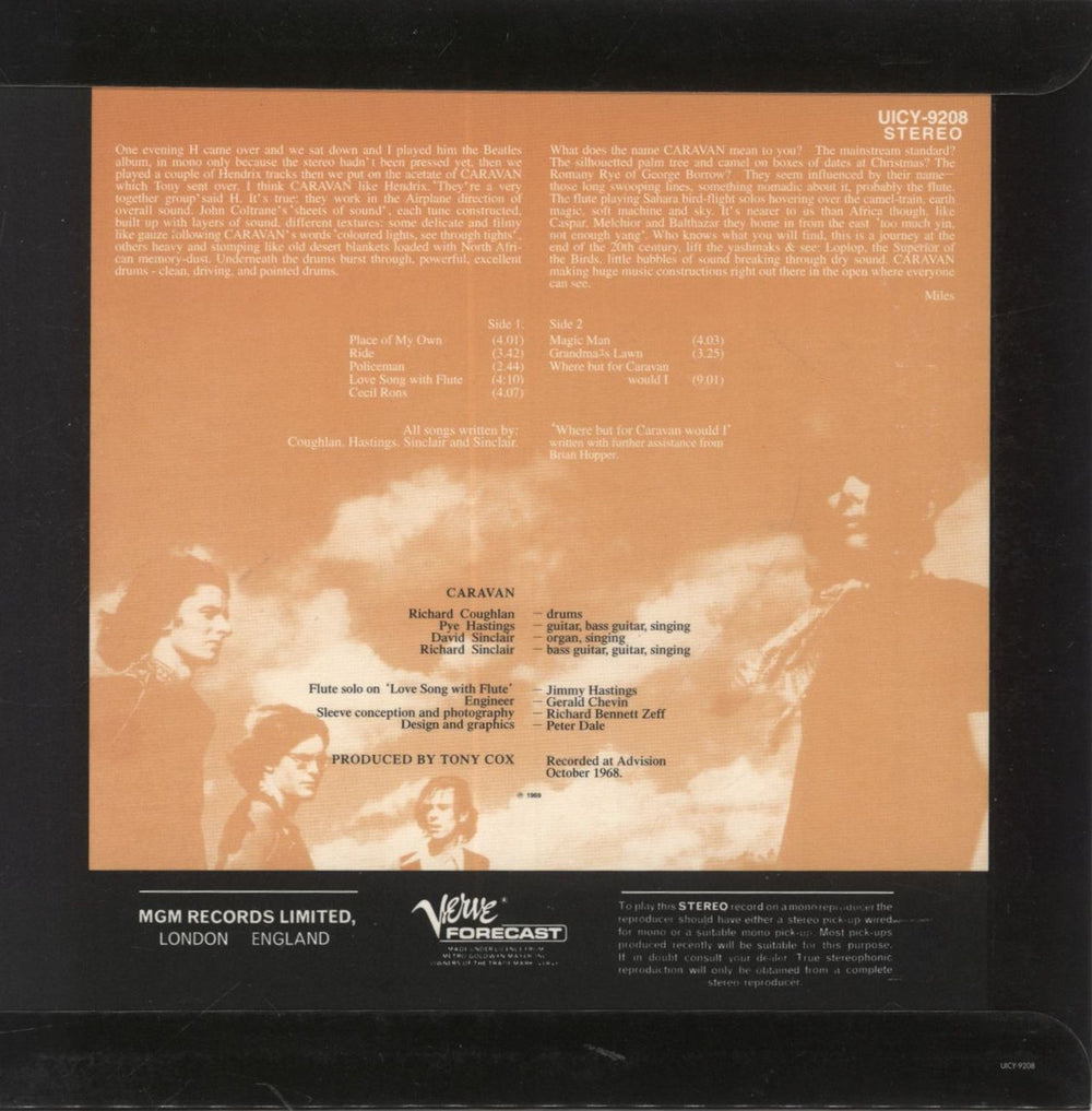 Caravan Caravan Japanese CD album (CDLP) 4988005298232