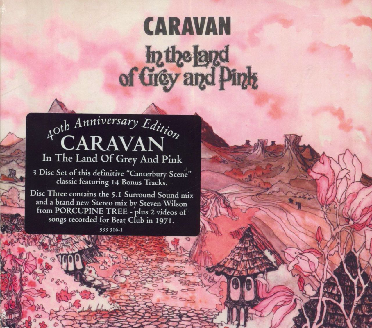 Caravan In The Land Of Grey And Pink UK 2-disc CD/DVD set