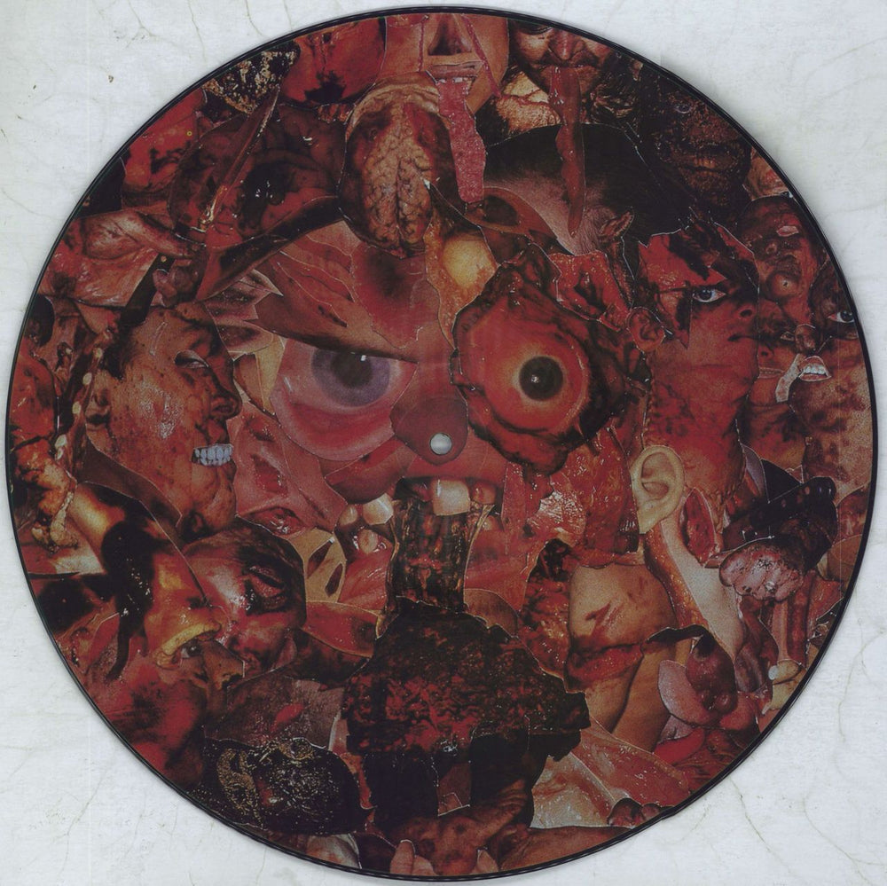 Carcass Symphonies Of Sickness UK picture disc LP (vinyl picture disc album) MOSH18P