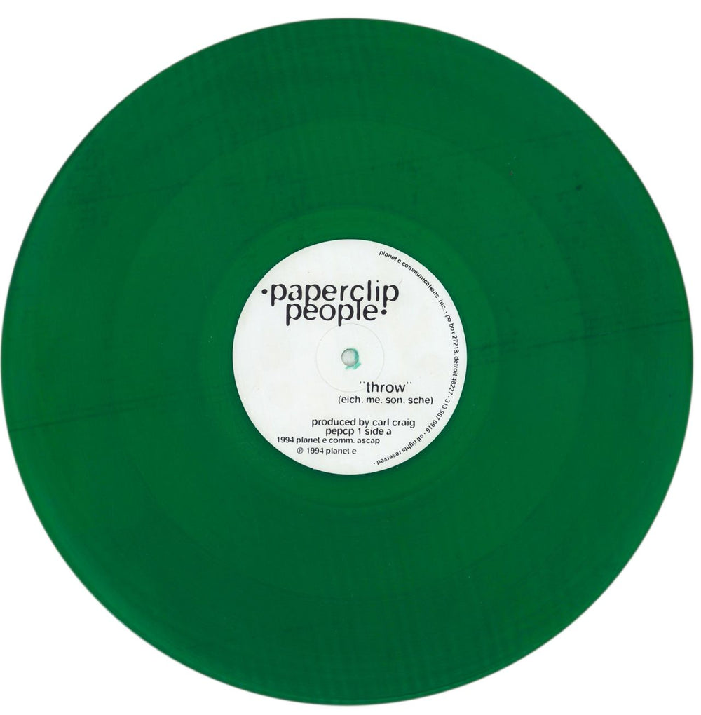 Carl Craig Throw / Remake (Basic Reshape) US 12" vinyl single (12 inch record / Maxi-single) PEPCP2