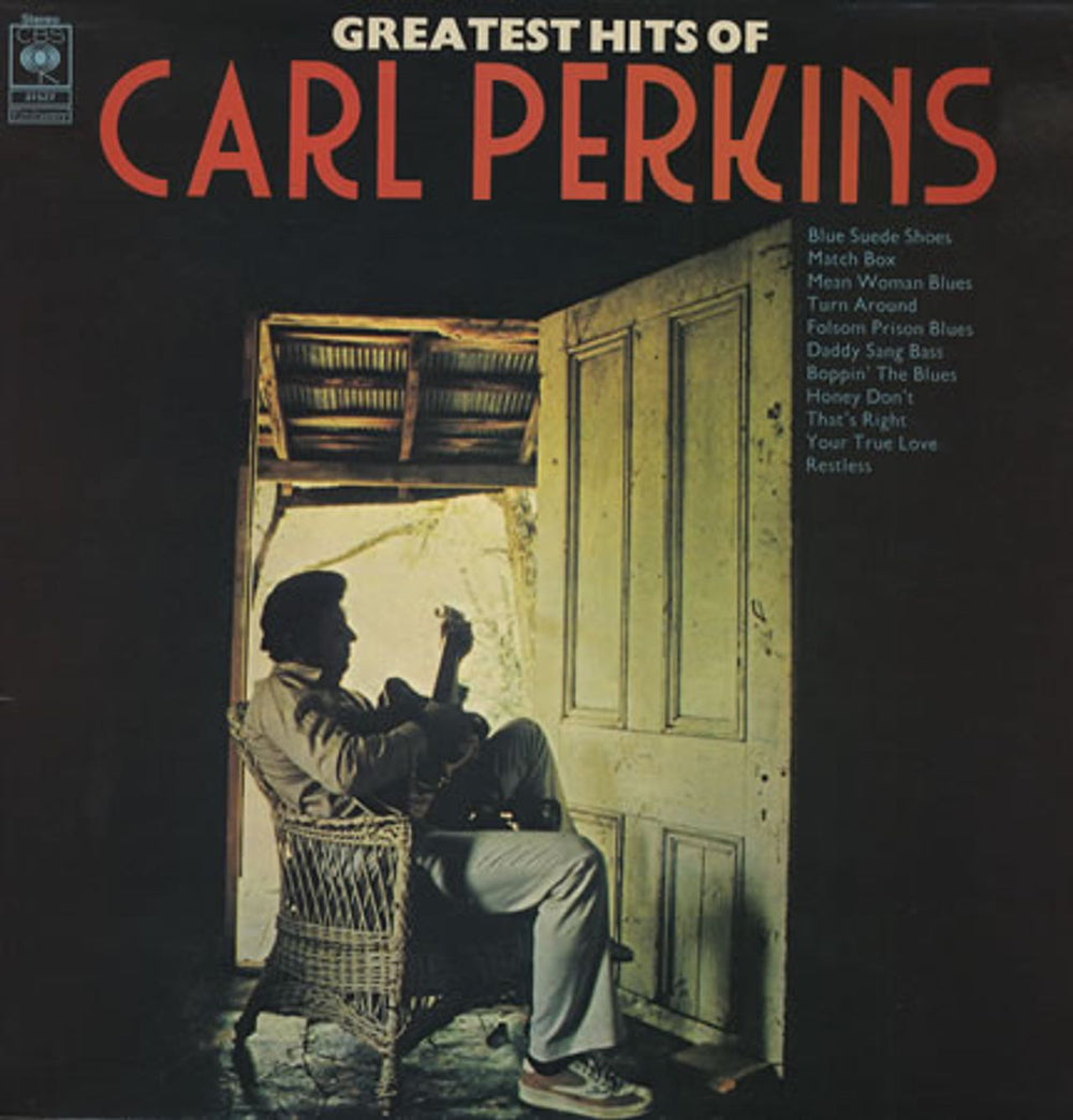 Carl Perkins (R&R) Greatest Hits Of Carl Perkins UK vinyl LP album (LP record) CBS31527