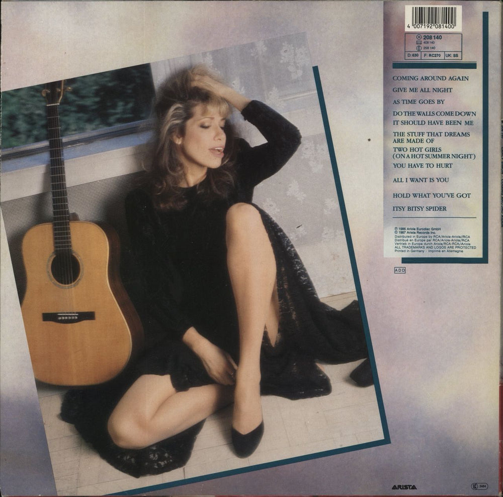 Carly Simon Coming Around Again German vinyl LP album (LP record) 4007192081400