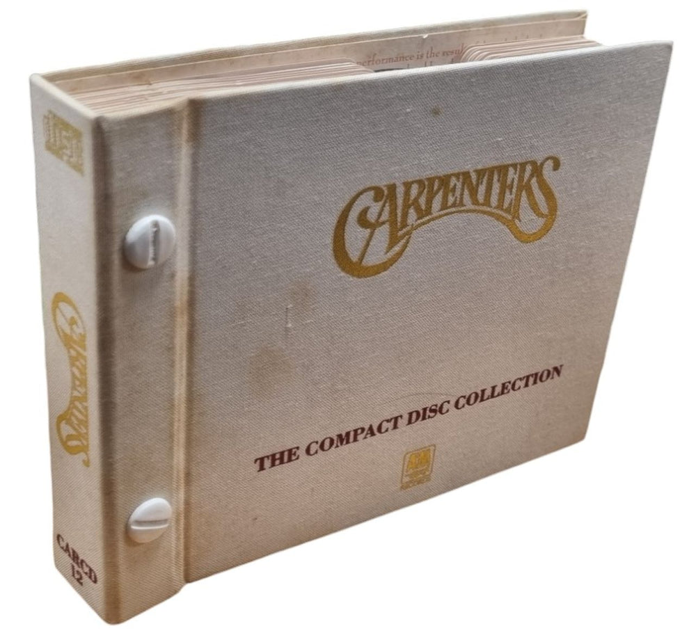 Carpenters The Compact Disc Collection - Binder UK CD album (CDLP) CARCD12