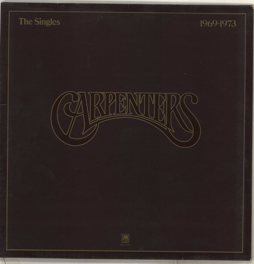 Carpenters The Singles 1969-1973 - 2nd UK vinyl LP album (LP record) AMLH63601