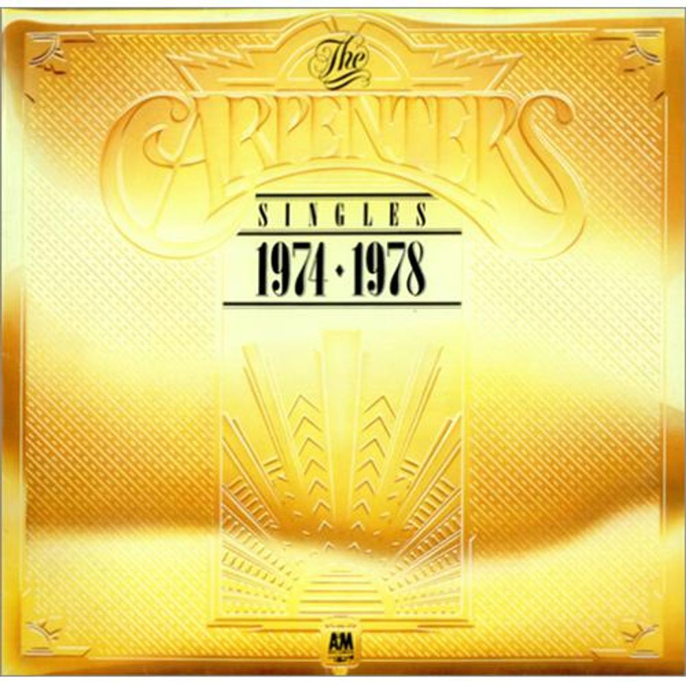 Carpenters The Singles 1974-1978 - 1st UK vinyl LP album (LP record) AMLT19748