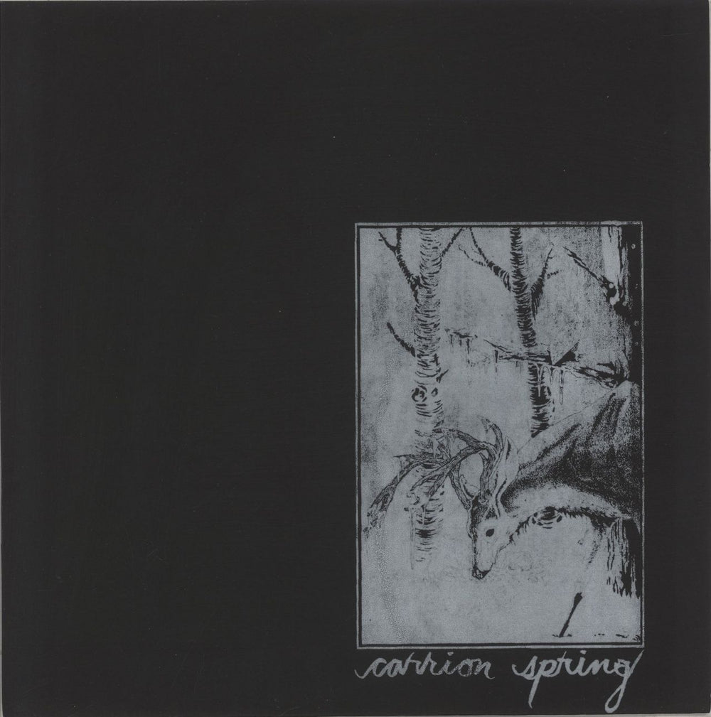 Carrion Spring A Short History of Decay - Orange Vinyl UK vinyl LP album (LP record) BEAR31