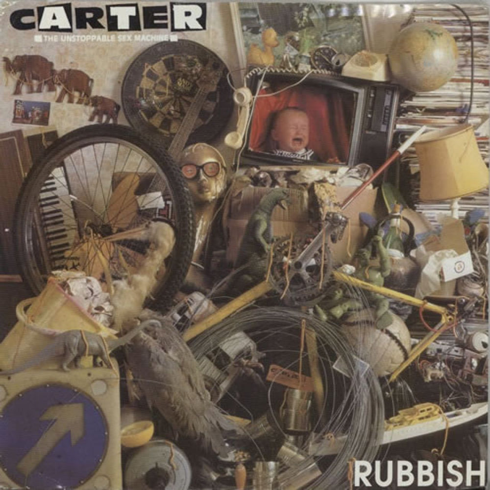 Carter USM Rubbish UK 7" vinyl single (7 inch record / 45) USM3