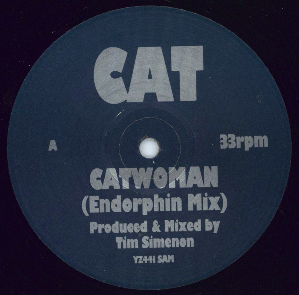 Cat Catwoman UK Promo 12" vinyl single (12 inch record / Maxi-single) YZ441SAM