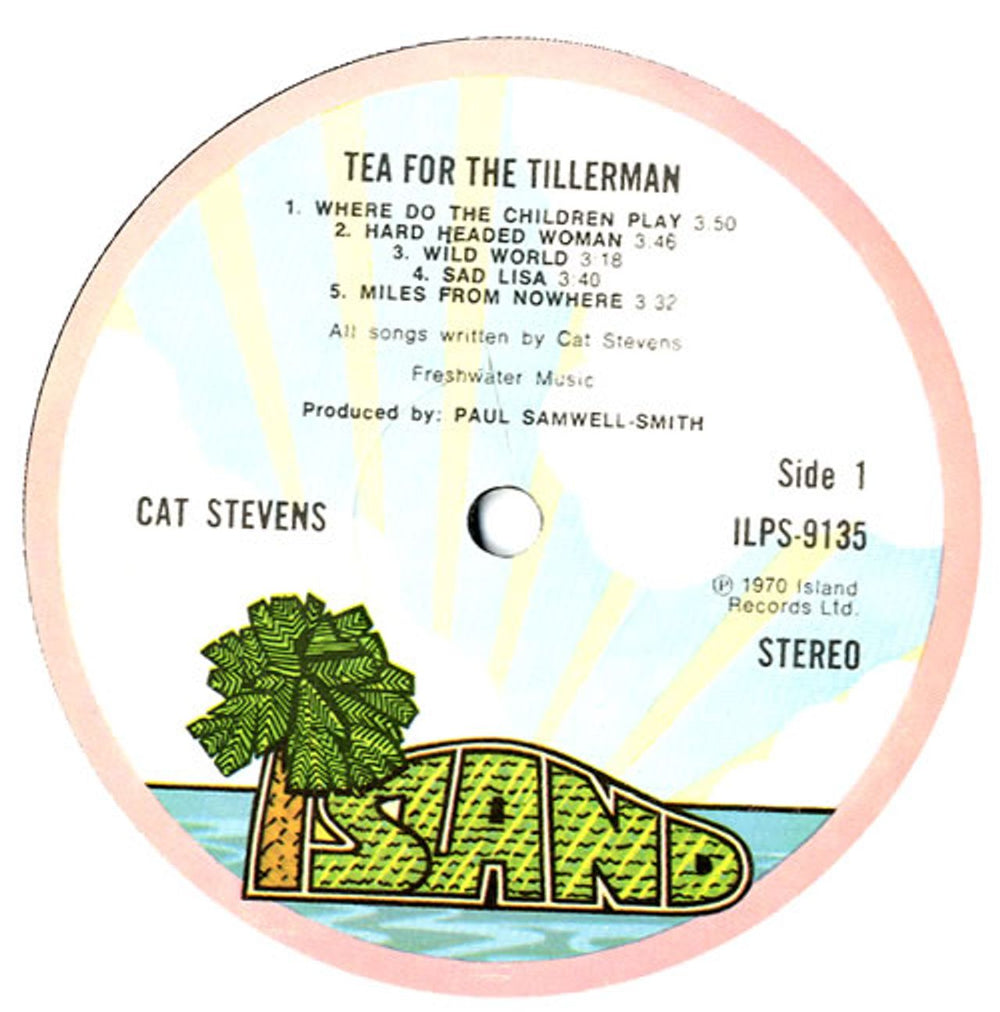 Cat Stevens Tea For The Tillerman - 2nd UK vinyl LP album (LP record) CTVLPTE231594