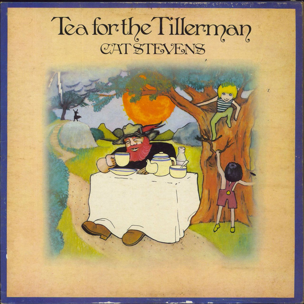 Cat Stevens Tea For The Tillerman - 4th UK vinyl LP album (LP record) ILPS9135