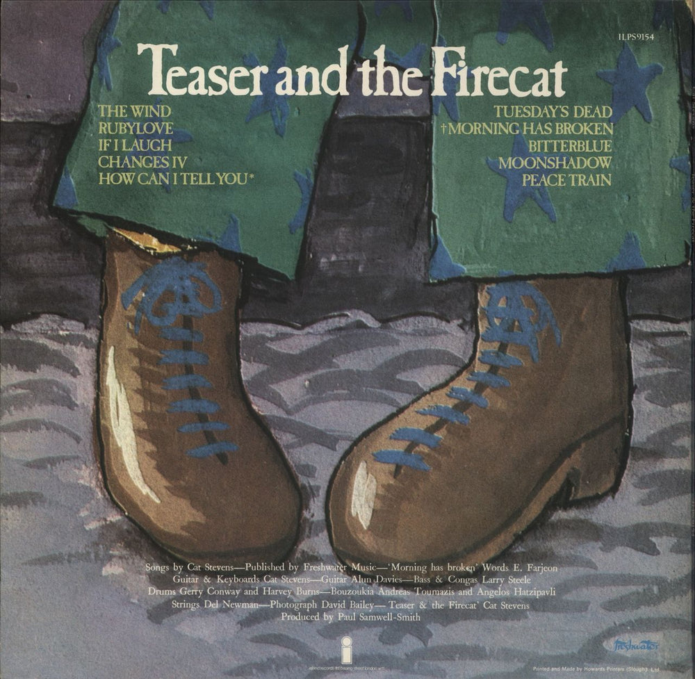 Cat Stevens Teaser And The Firecat - 3rd UK vinyl LP album (LP record)