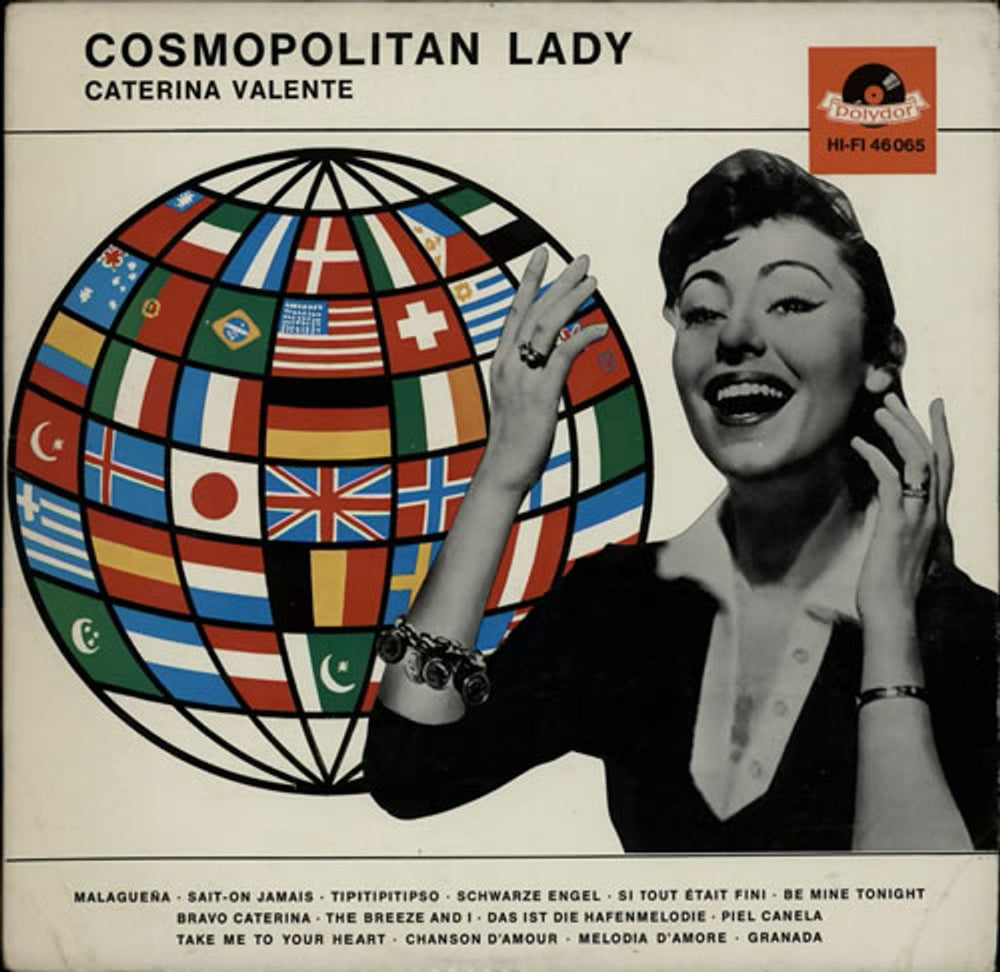 Caterina Valente Cosmopolitan Lady German vinyl LP album (LP record) 46065