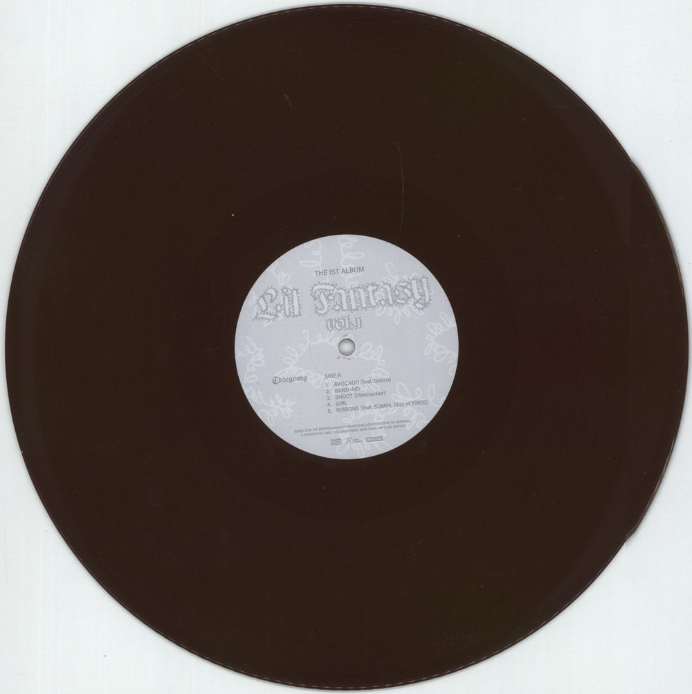 Chaeyoung Lil Fantasy Vol. 1 - Avocado Pit Vinyl + Slipmat US vinyl LP album (LP record) 8QALPLI879636