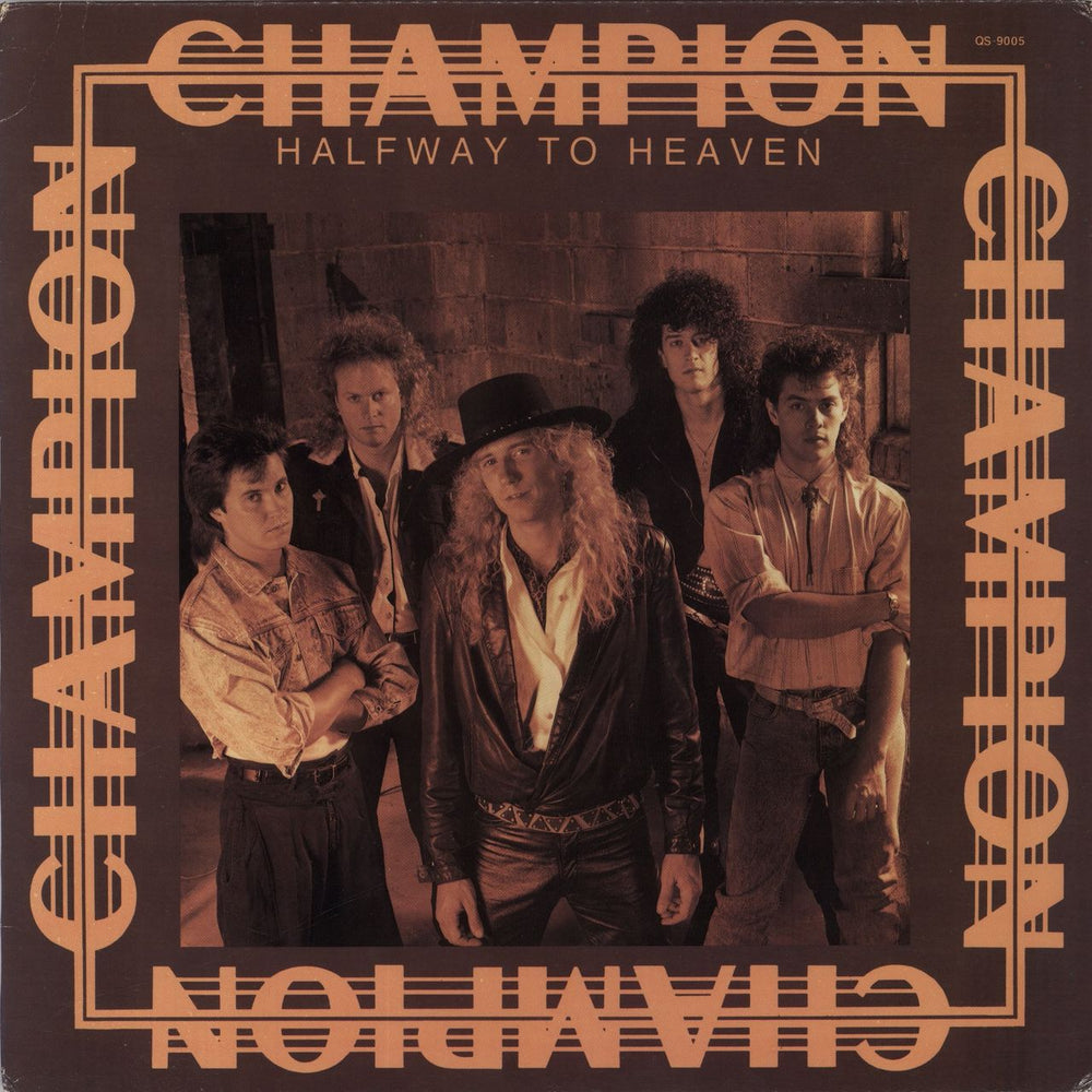 Champion Halfway To Heaven US vinyl LP album (LP record)