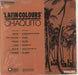 Chaquito Latin Colours UK vinyl LP album (LP record)