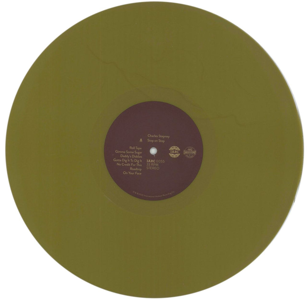 Charles Stepney Step On Step - Gold Vinyl US 2-LP vinyl record set (Double LP Album) 8HB2LST860646
