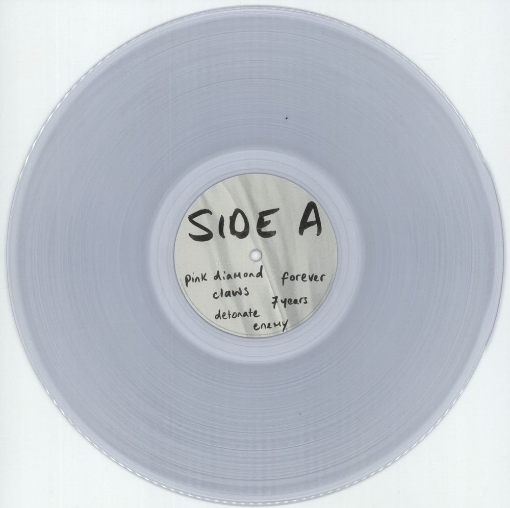 Charli XCX How I'm Feeling Now - Clear Vinyl UK vinyl LP album (LP record) F7ILPHO875871