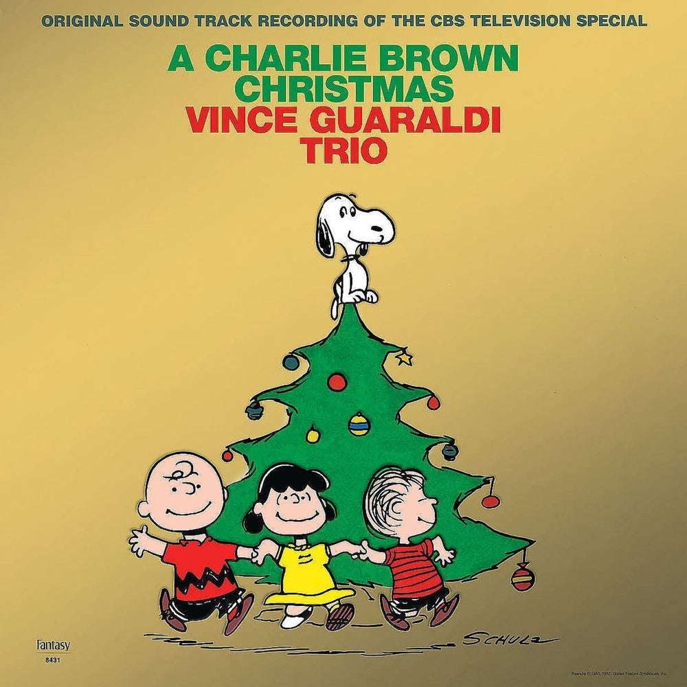 Charlie Brown (Peanuts) A Charlie Brown Christmas - Gold Foil Edition - Sealed UK vinyl LP album (LP record) 888072410282