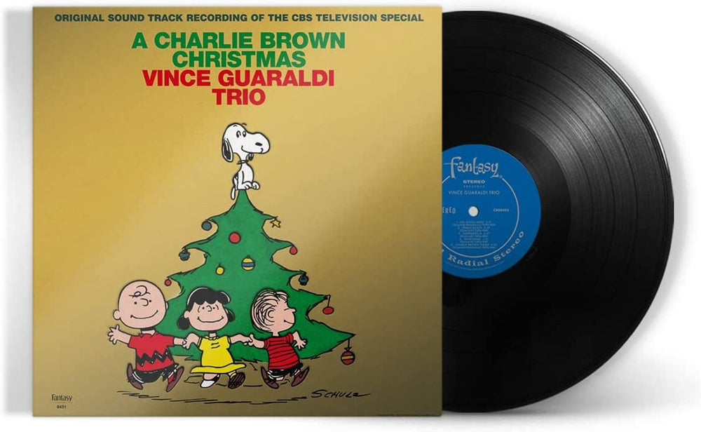 Charlie Brown (Peanuts) A Charlie Brown Christmas - Gold Foil Edition - Sealed UK vinyl LP album (LP record) CH9LPAC800583