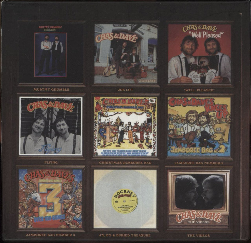 Chas & Dave The Rockney Box 1981-1991 UK CD Album Box Set 5014797890541