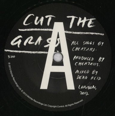 Cheatahs Cut The Grass UK 7" vinyl single (7 inch record / 45) 26M07CU837438