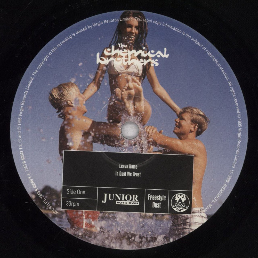 Chemical Brothers Exit Planet Dust UK 2-LP vinyl record set (Double LP Album) CCB2LEX836021