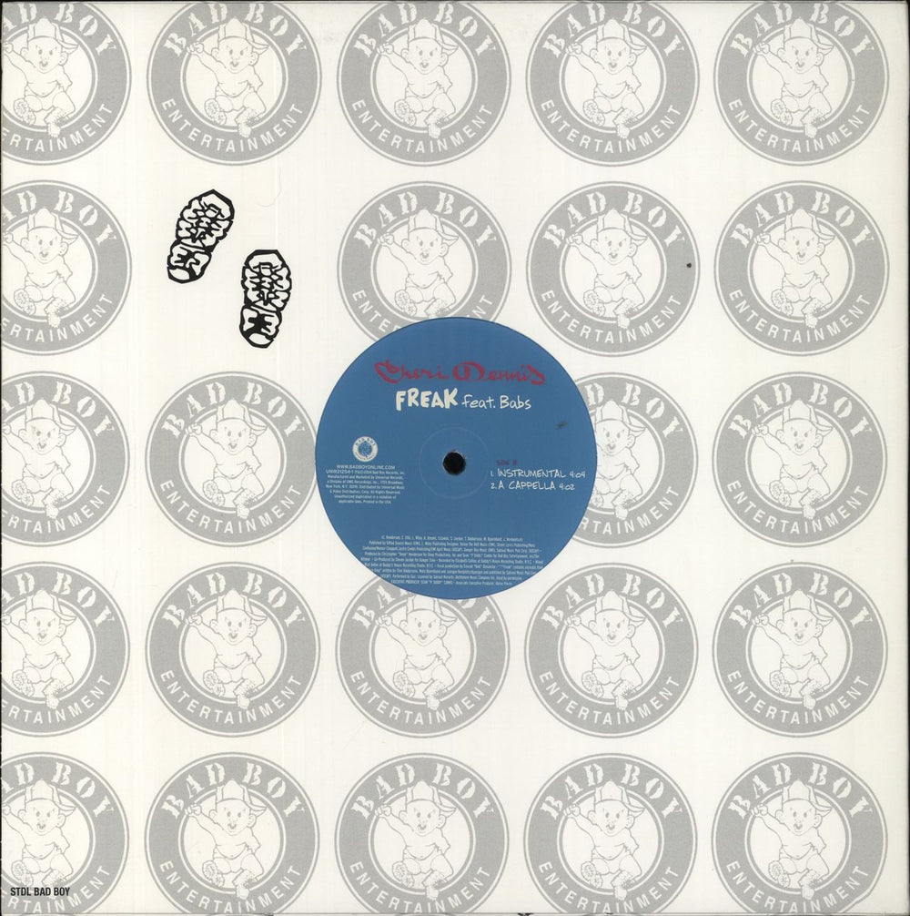 Cheri Dennis Freak US Promo 12" vinyl single (12 inch record / Maxi-single)