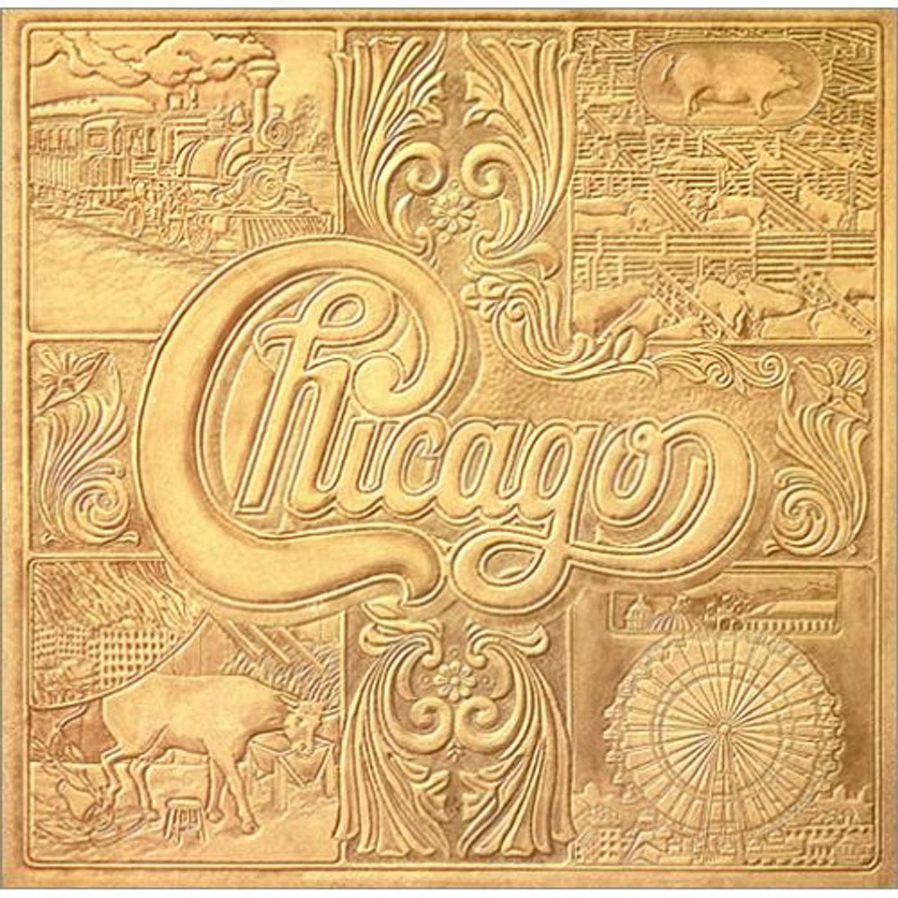 Chicago Chicago VII - Embossed sleeve UK 2-LP vinyl record set (Double LP Album) CBS88015