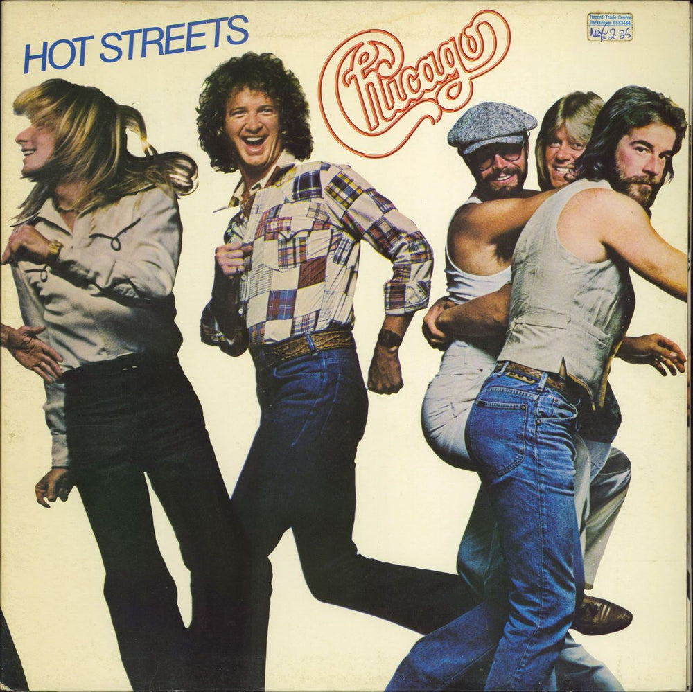 Chicago Hot Streets UK vinyl LP album (LP record) 86069