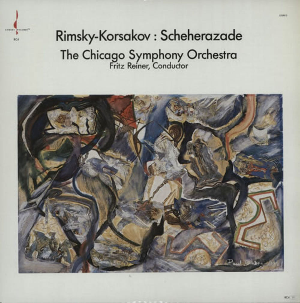 Chicago Symphony Orchestra Rimsky-Korsakov: Scheherazade US vinyl LP album (LP record) RC4