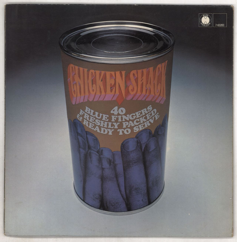 Chicken Shack 40 Blue Fingers Freshly Packed And Ready To Serve UK vinyl LP album (LP record) 7-63203