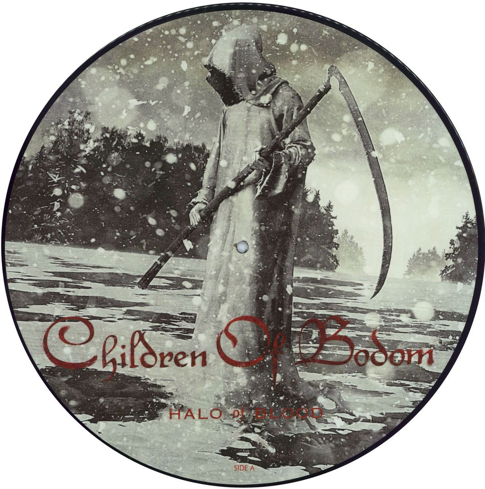 Children Of Bodom Halo Of Blood UK picture disc LP (vinyl picture disc album) B0DPDHA653719