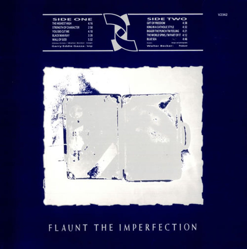 China Crisis Flaunt The Imperfection - Blue Sleeve UK vinyl LP album (LP record) CHNLPFL152132