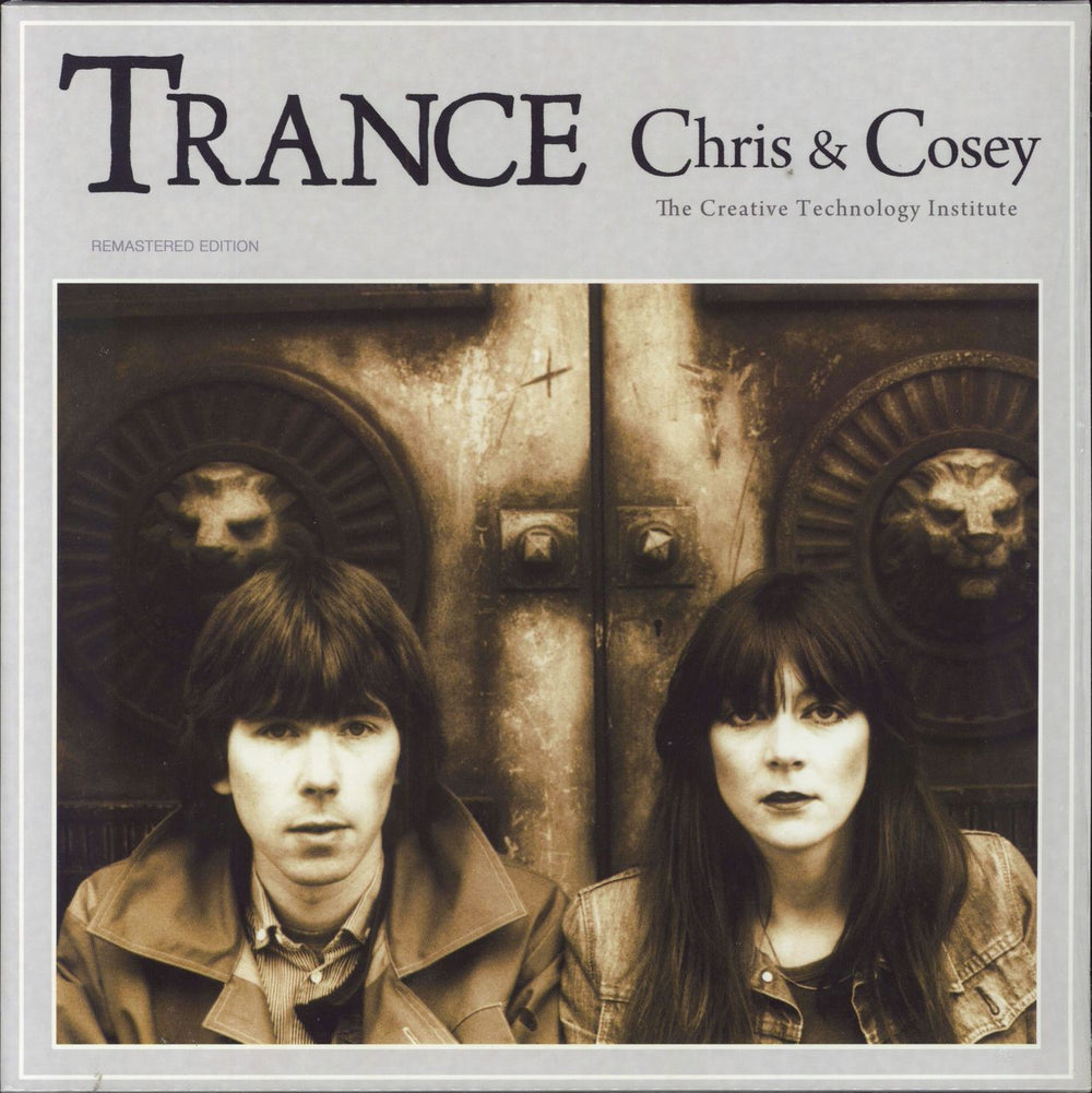 Chris & Cosey Trance - Dark Grey Vinyl + Shrink UK vinyl LP album (LP record) CTILP002