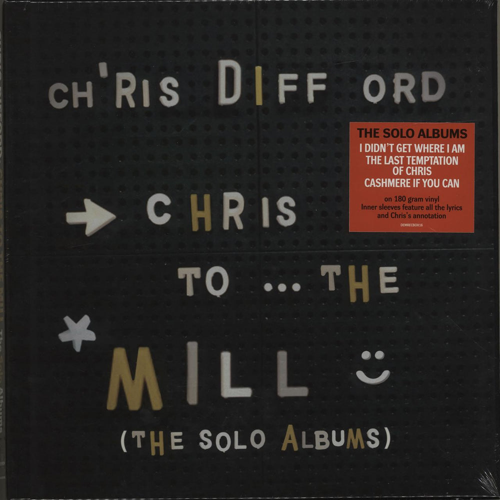 Chris Difford Chris To The Mill: The Solo Albums - 180gm vinyl - Sealed UK Vinyl Box Set DEMRECBOX16