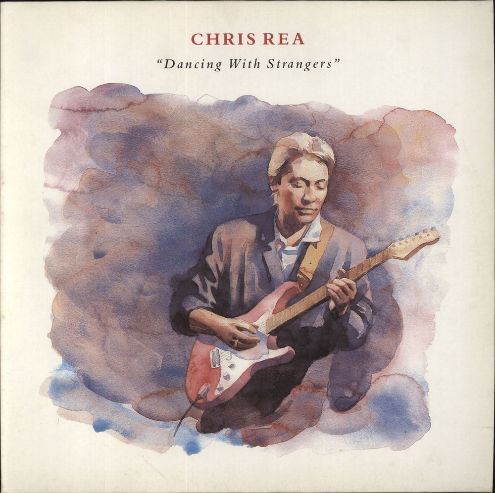 Chris Rea Dancing With Strangers UK vinyl LP album (LP record) WX180