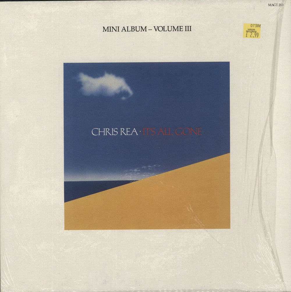 Chris Rea It's All Gone - Shrink UK vinyl LP album (LP record) MAGT283